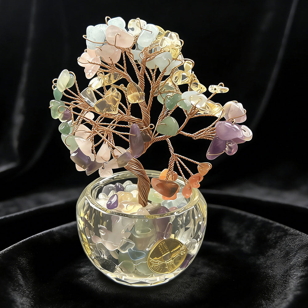 non-jewelry Balanced Balanced Design Seven Seven-Color Crystal Tree
