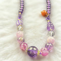 non-jewelry Decorative Amethyst & Rose Quartz Bracelet for Decorative Coordinated Styling