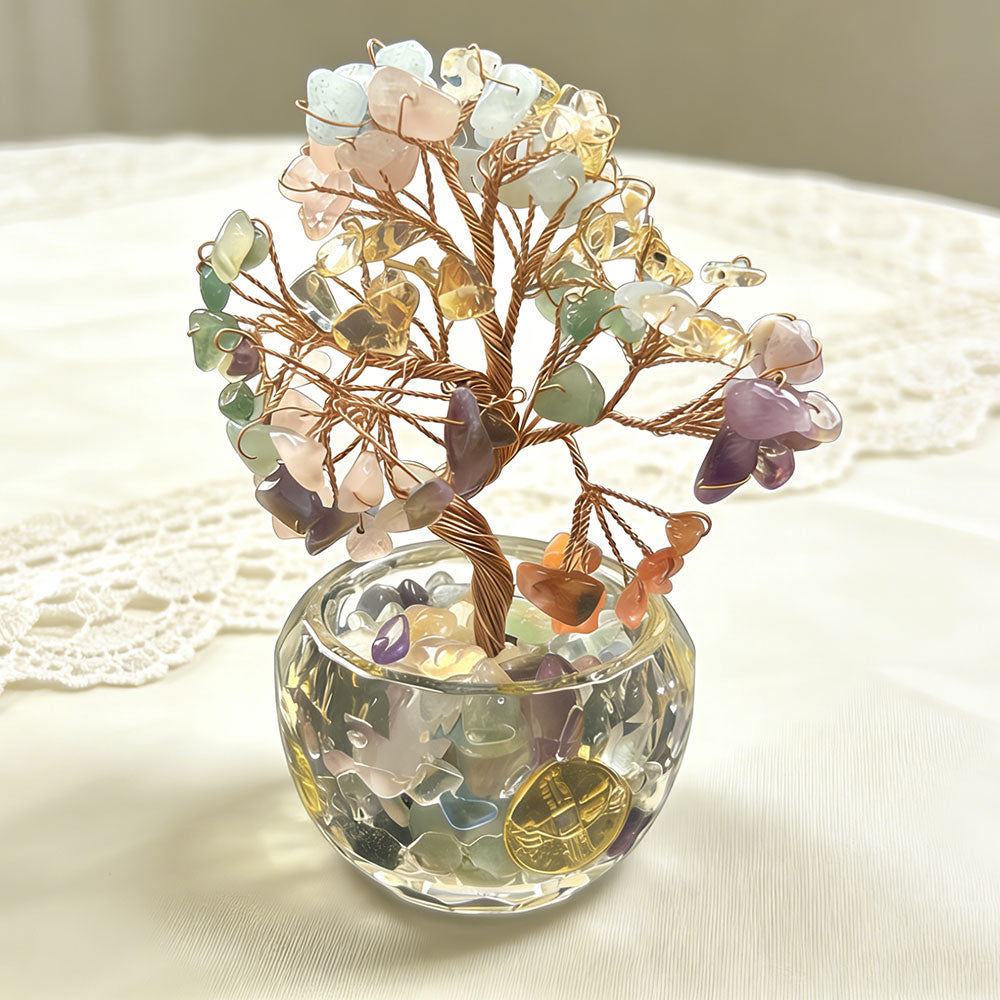 non-jewelry Balanced Balanced Design Seven Seven-Color Crystal Tree
