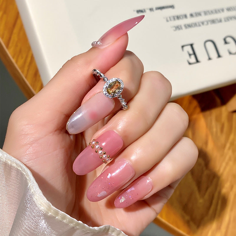 non-jewelry Crystal Statement Accessory Ring, Adjustable S925 Silver Halo for Style & Rich Color