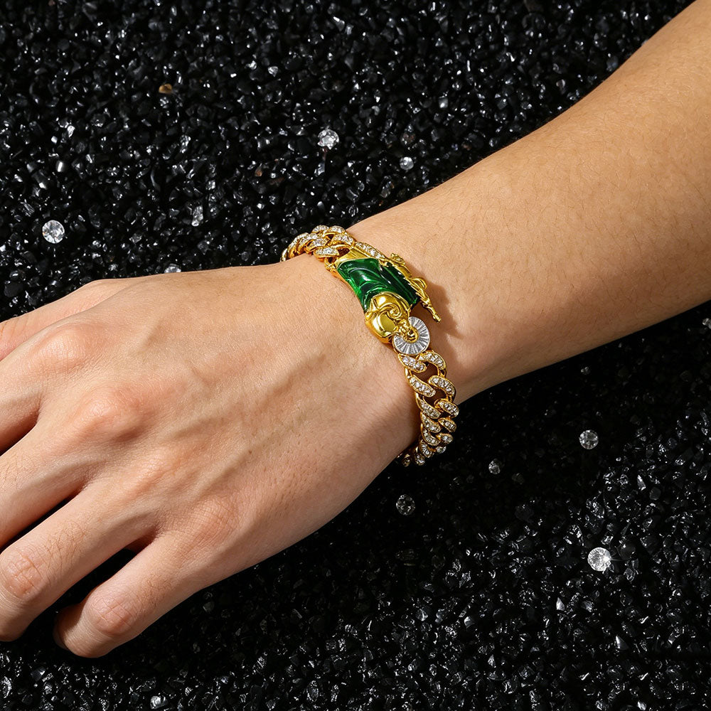 non-jewelry Decorative St. Jude Chain Bracelet for Structured Devotion