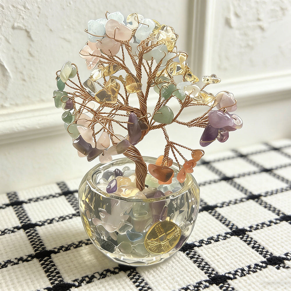 non-jewelry Balanced Balanced Design Seven Seven-Color Crystal Tree