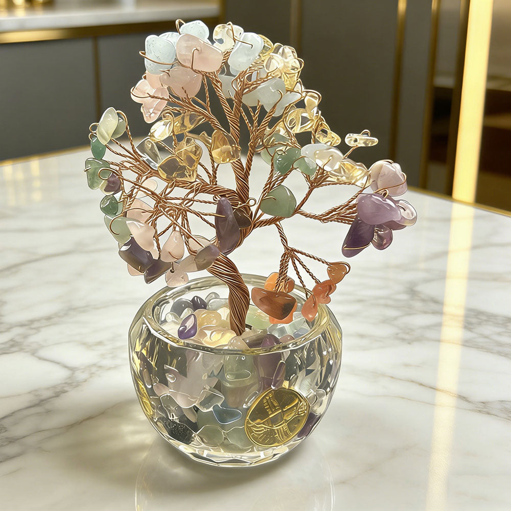 non-jewelry Balanced Balanced Design Seven Seven-Color Crystal Tree
