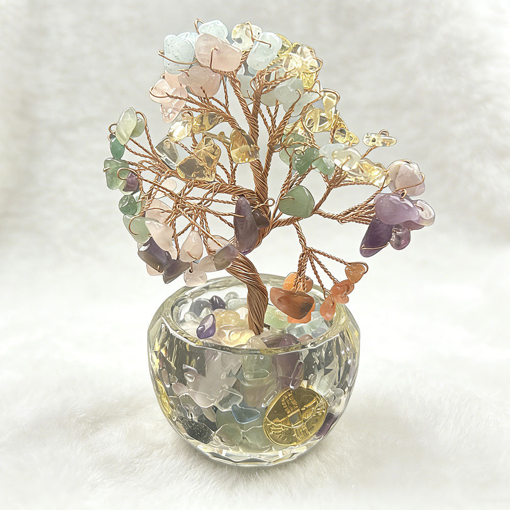 non-jewelry Balanced Balanced Design Seven Seven-Color Crystal Tree