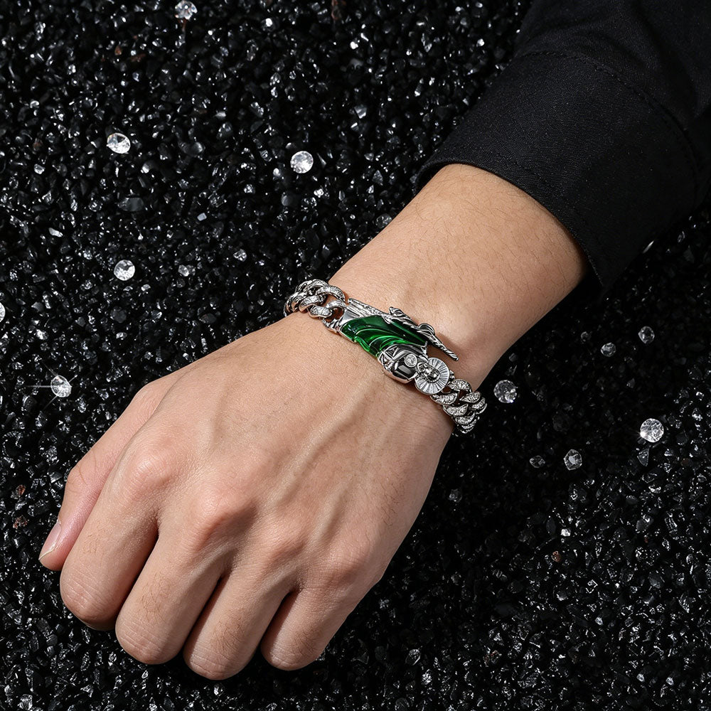 non-jewelry Decorative St. Jude Chain Bracelet for Structured Devotion